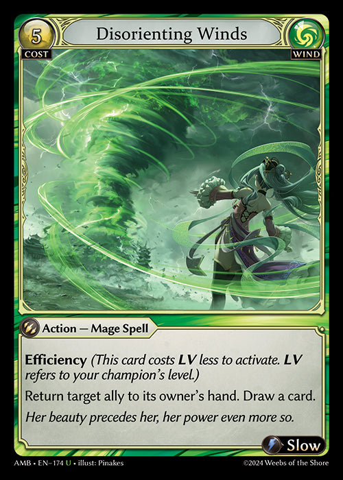Disorienting Winds