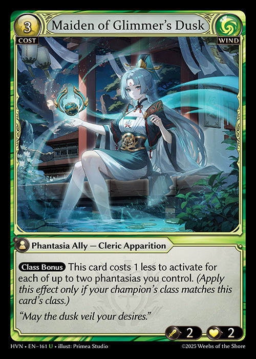 Maiden of Glimmer’s Dusk