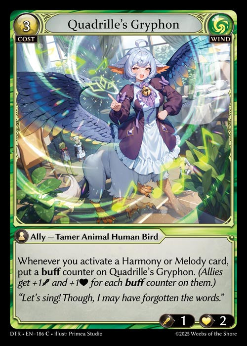 Quadrille’s Gryphon