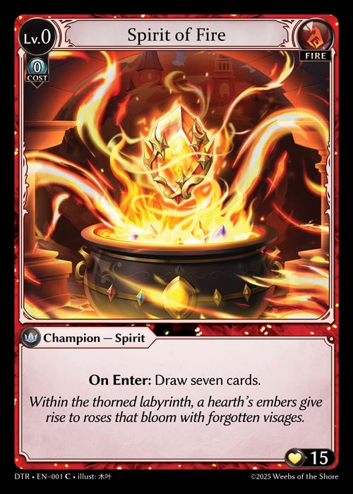 Spirit of Fire - DTR001
