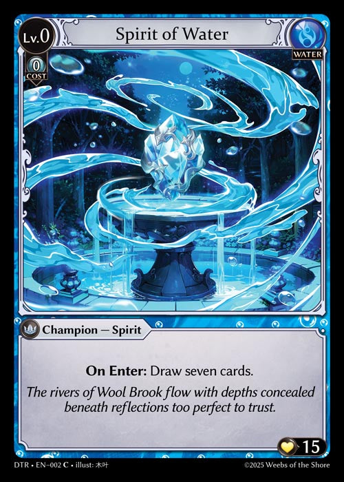 Spirit of Water - DTR002