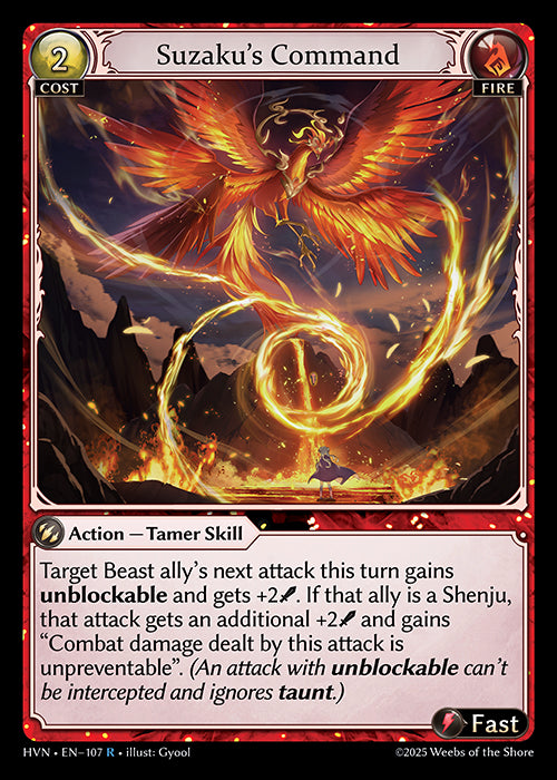 Suzaku’s Command