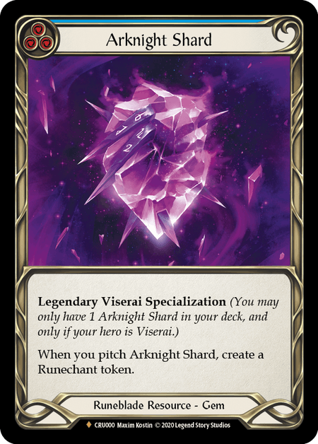 (1st Edition-CF) Arknight Shard - CRU000