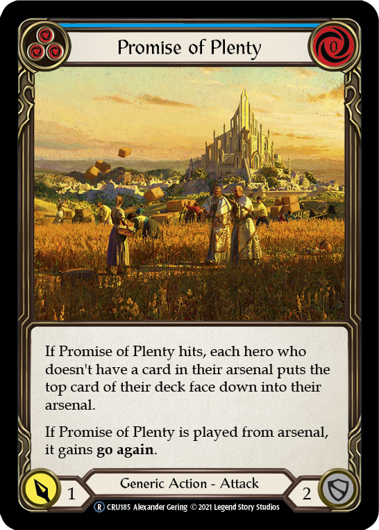 Promise of Plenty (Blue) - UL-CRU185