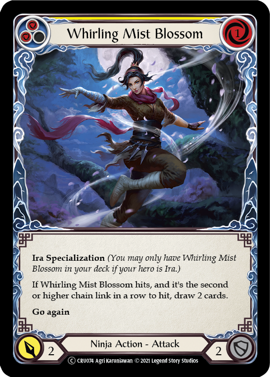 Whirling Mist Blossom - UL-CRU074