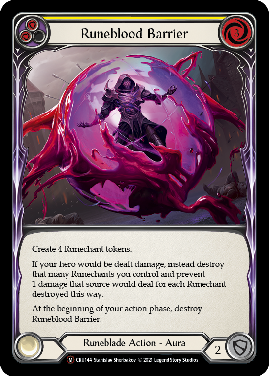 Runeblood Barrier - UL-CRU144
