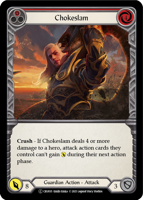 Chokeslam (Red) - UL-CRU035