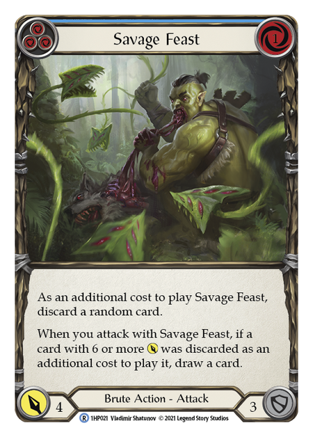 Savage Feast (Blue) - 1HP021