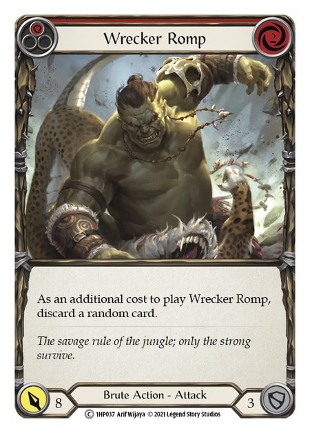 Wrecker Romp (Red) - 1HP037