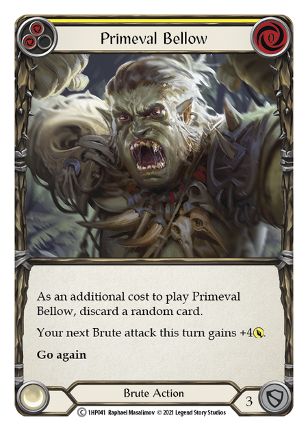 Primeval Bellow (Yellow) - 1HP041