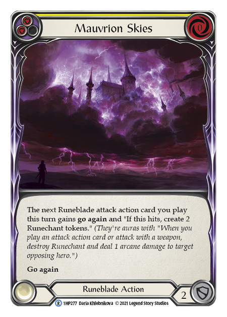 Mauvrion Skies (Yellow) - 1HP277