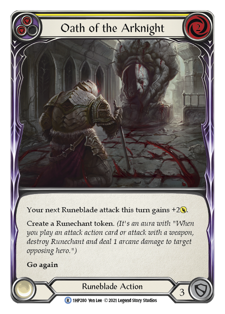 Oath of the Arknight (Yellow) - 1HP280