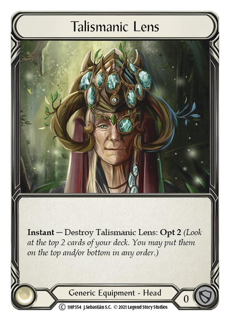 Talismanic Lens - 1HP354