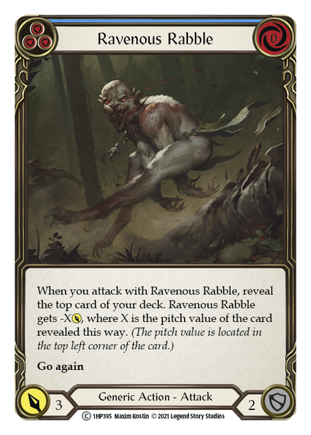 Ravenous Rabble (Blue) - 1HP395