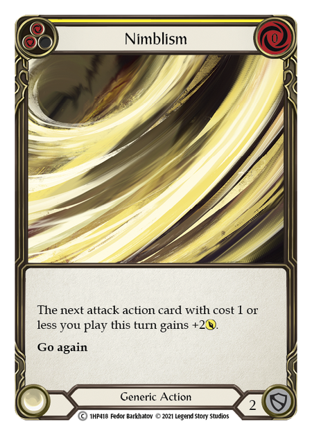 Nimblism (Yellow) - 1HP418