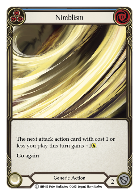 Nimblism (Blue) - 1HP419