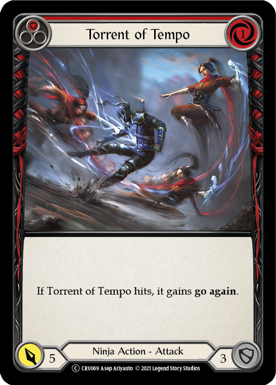 Torrent of Tempo (Red) - UL-CRU069