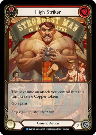 (1st Edition-EA RF) High Striker (Red) - EVR164EA