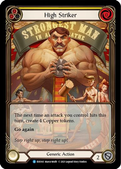 (1st Edition-EA RF) High Striker (Yellow) - EVR165EA