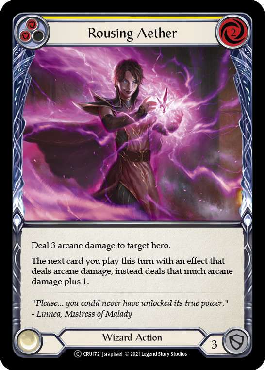 Rousing Aether (Yellow) - UL-CRU172