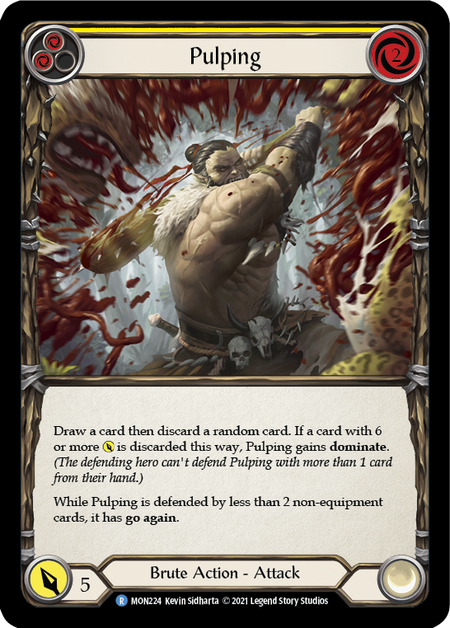 (1st Edition) Pulping (Yellow) - MON224