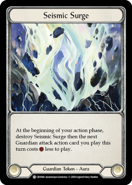 (1st Edition-RF) Seismic Surge - CRU044