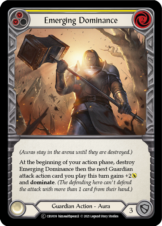 Emerging Dominance (Yellow) - UL-CRU039