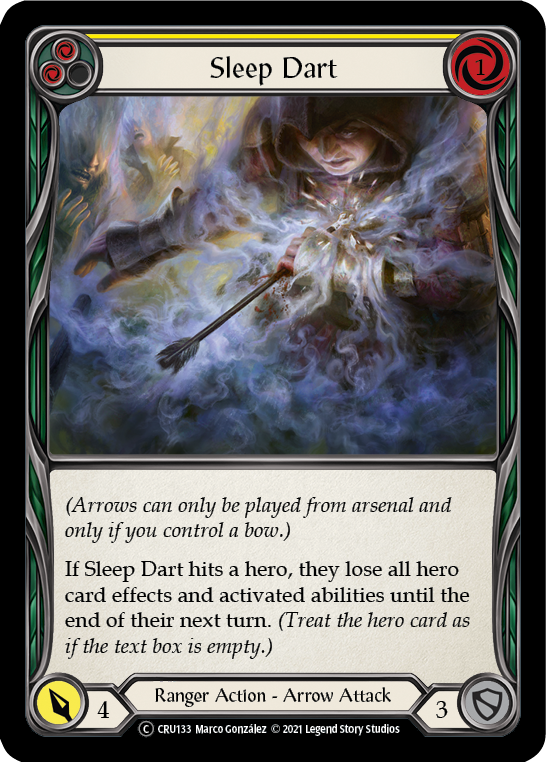Sleep Dart (Yellow) - UL-CRU133