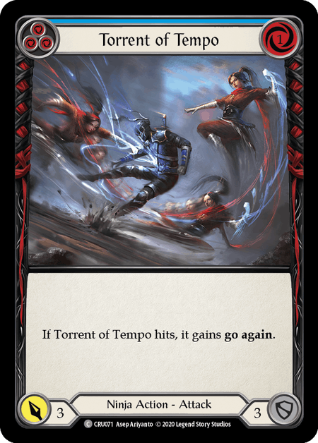 (1st Edition-RF) Torrent of Tempo (Blue) - CRU071