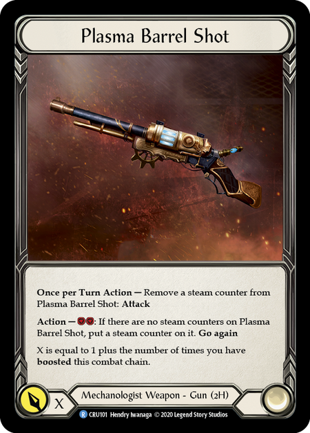 (1st Edition-CF) Plasma Barrel Shot - CRU101