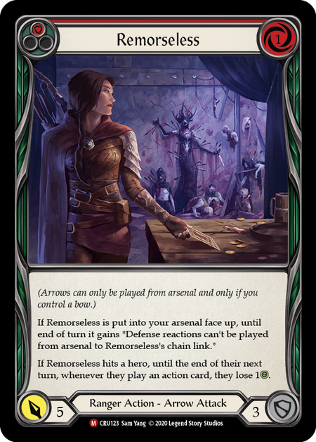 (1st Edition-RF) Remorseless - CRU123