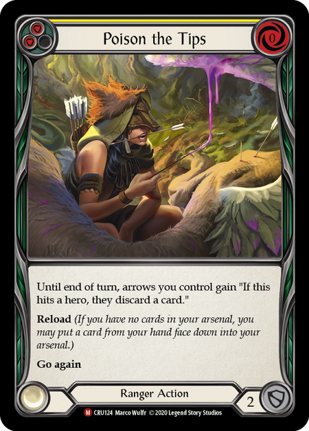 (1st Edition-RF) Poison the Tips - CRU124