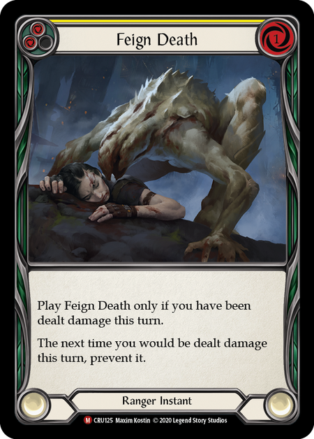 (1st Edition) Feign Death - CRU125