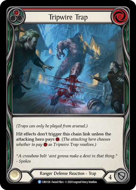 (1st Edition-RF) Tripwire Trap - CRU126