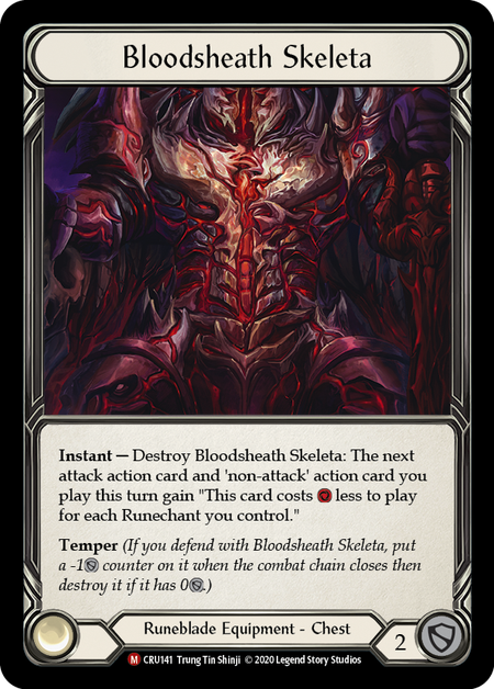 (1st Edition) Bloodsheath Skeleta - CRU141