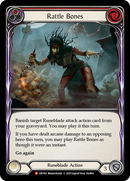 (1st Edition) Rattle Bones - CRU143