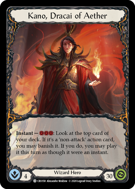 (1st Edition) Kano, Dracai of Aether - CRU158