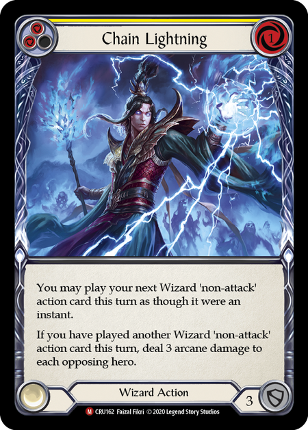(1st Edition) Chain Lightning - CRU162