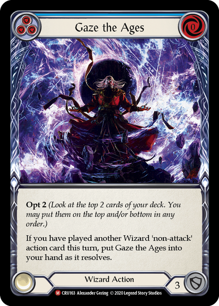 (1st Edition) Gaze the Ages - CRU163