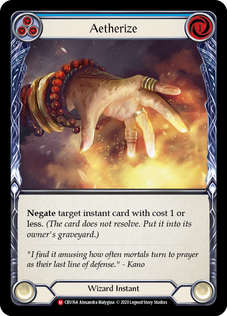 (1st Edition-RF) Aetherize - CRU164