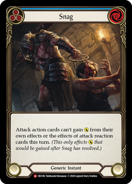 (1st Edition-RF) Snag - CRU182