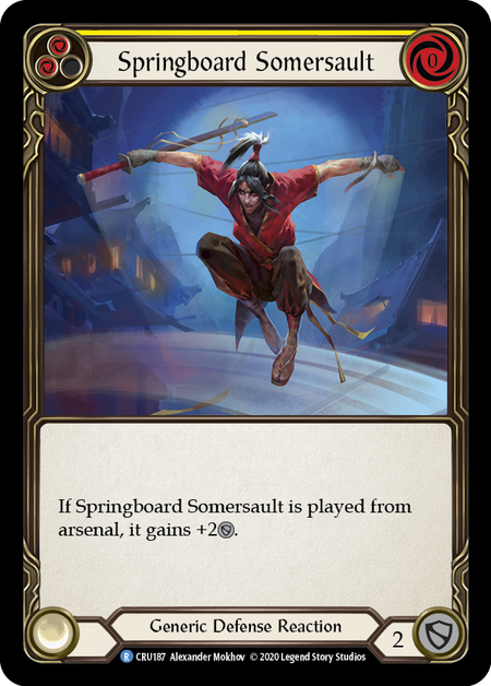 (1st Edition) Springboard Somersault - CRU187