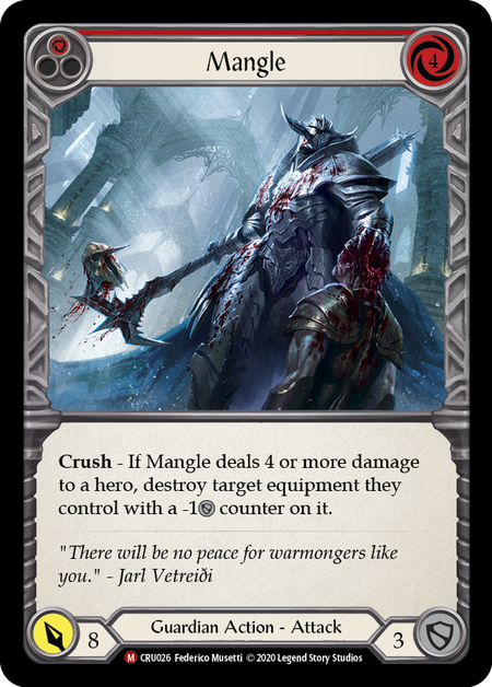 (1st Edition) Mangle - CRU026