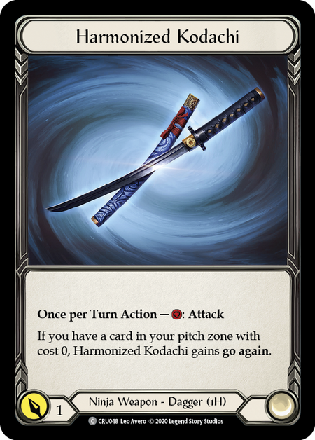 (1st Edition) Harmonized Kodachi - CRU048