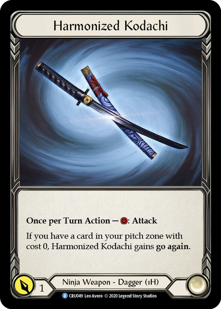 (1st Edition) Harmonized Kodachi - CRU049
