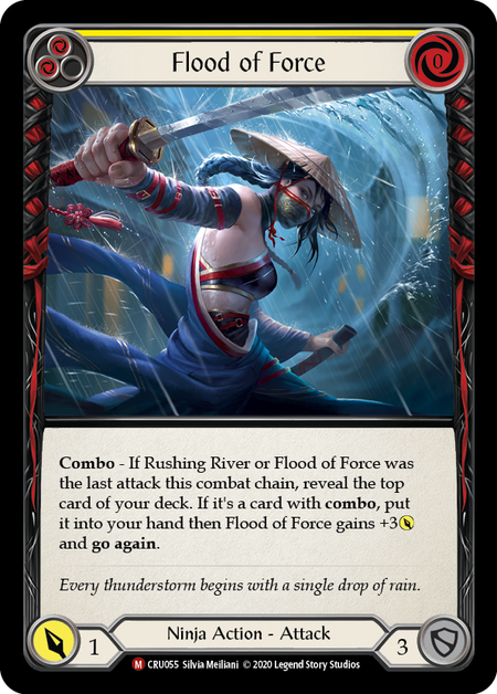 (1st Edition) Flood of Force - CRU055