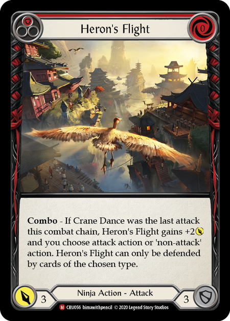(1st Edition) Heron's Flight - CRU056