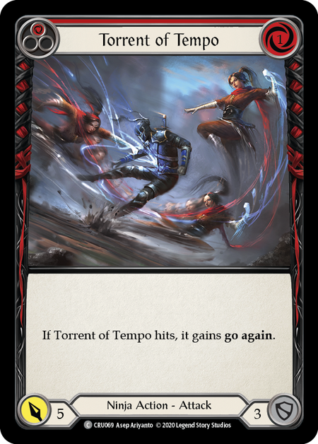 (1st Edition) Torrent of Tempo (Red) - CRU069
