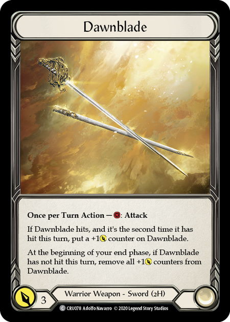 (1st Edition) Dawnblade - CRU078