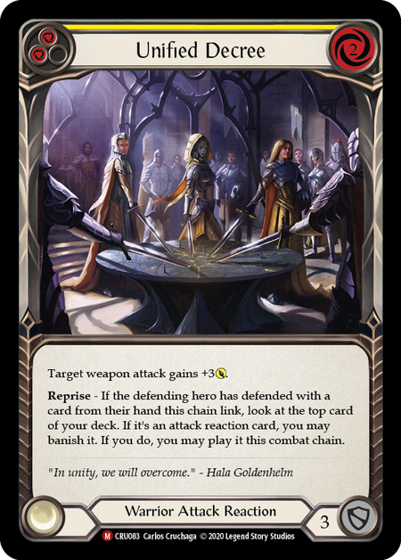 (1st Edition) Unified Decree - CRU083
